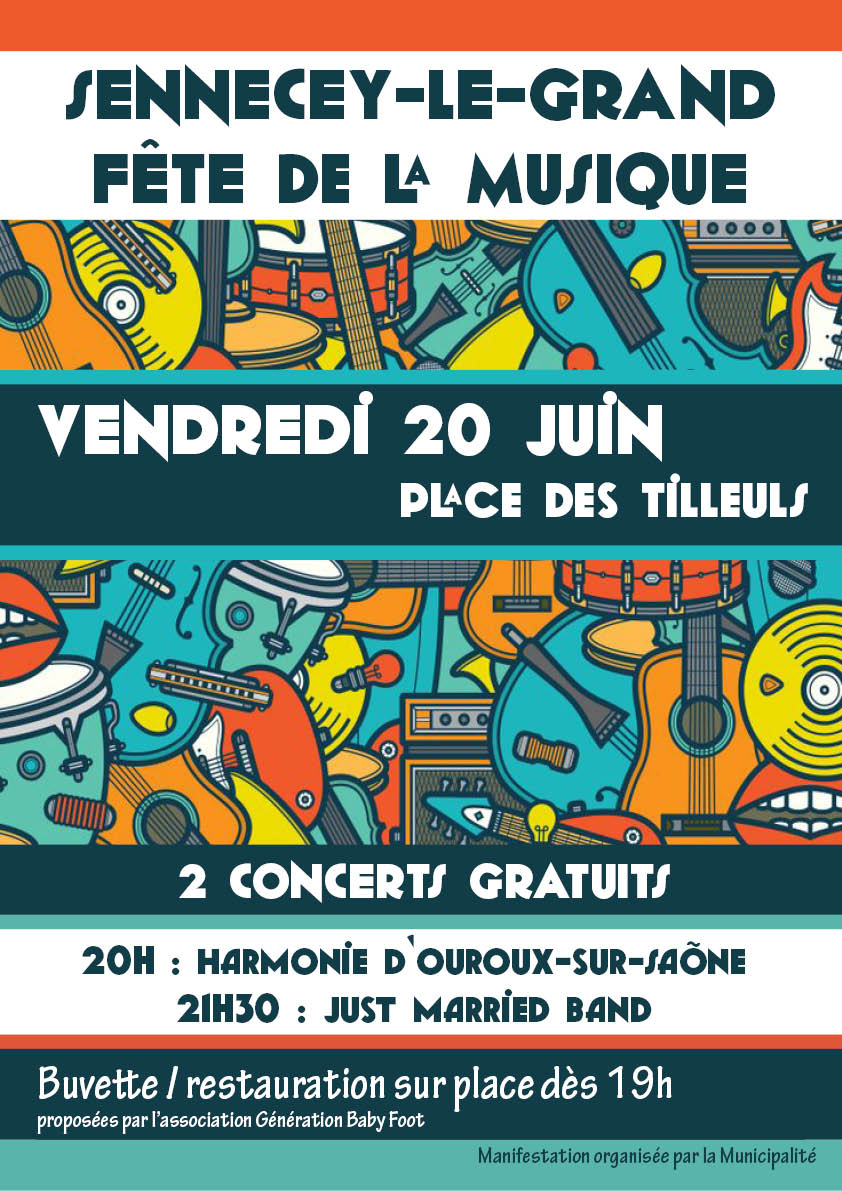 Fête de la musique 20 juin 2025
